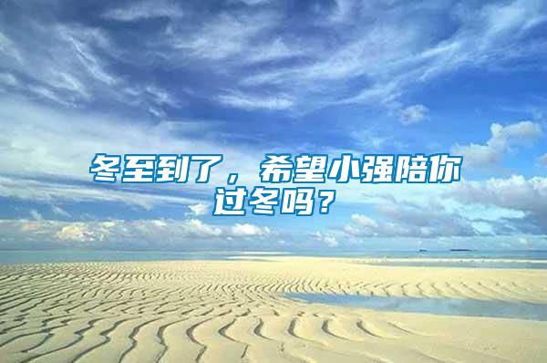 冬至到了，希望小強(qiáng)陪你過(guò)冬嗎？