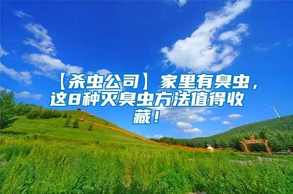 【殺蟲公司】家里有臭蟲，這8種滅臭蟲方法值得收藏！