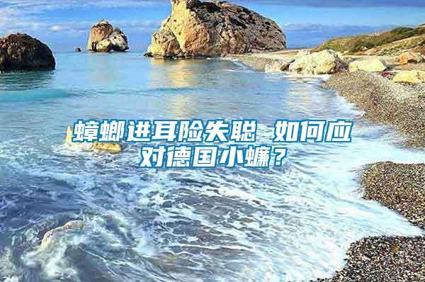 蟑螂進(jìn)耳險(xiǎn)失聰 如何應(yīng)對德國小蠊？