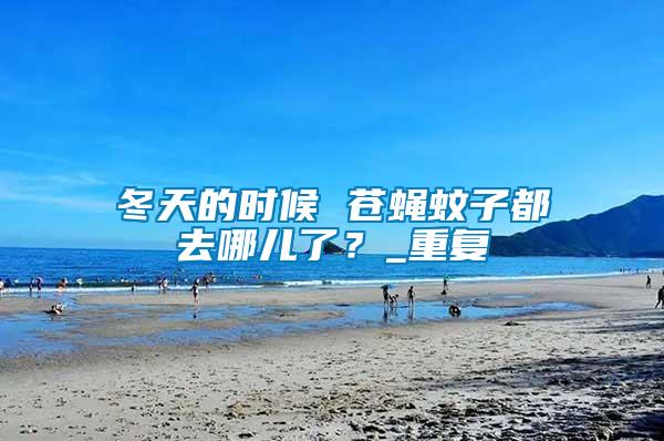冬天的時候 蒼蠅蚊子都去哪兒了？_重復